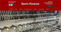 Desktop Screenshot of davesfirearms.com